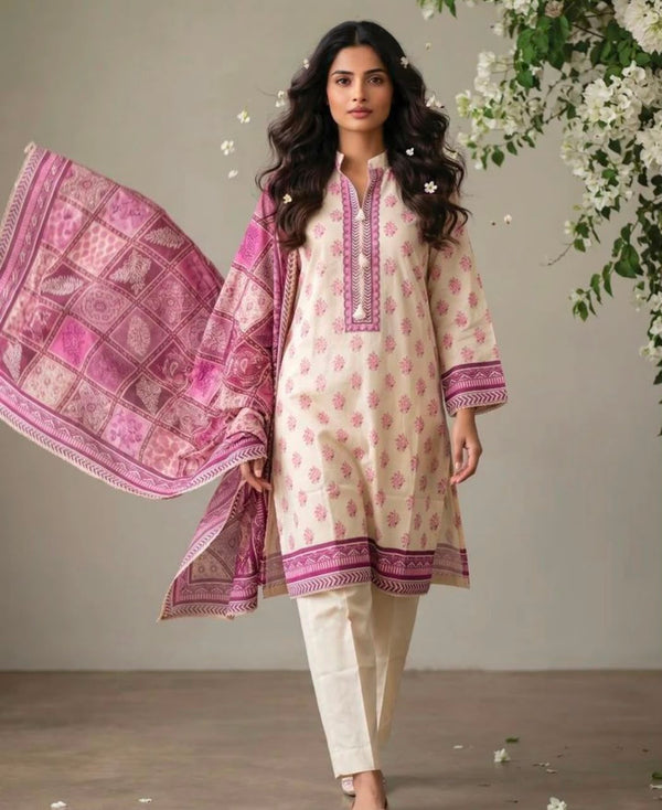 Salina by Regalia – Unstitched Digital Printed Lawn 3 Piece Suit