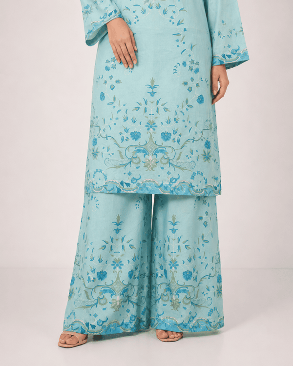 BlueBall Mist – Stitched Lawn 2 Piece Co-ord Set