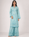 BlueBall Mist – Stitched Lawn 2 Piece Co-ord Set
