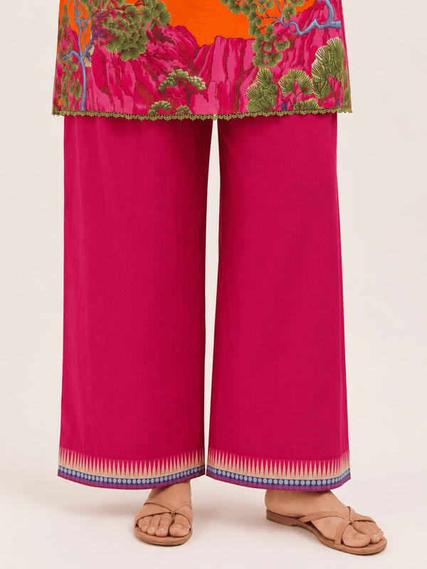 Fuchsia Garden – Stitched Lawn 2 Piece Suit
