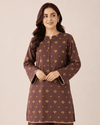 Golden Cocoa – Stitched Lawn 2 Piece Co-ord Set