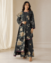 Midnight Floral – Stitched Lawn 3 Piece Co-ord Set