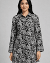 Monochrome Muse – Stitched Cambric Slub Suit