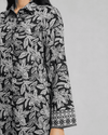 Monochrome Muse – Stitched Cambric Slub Suit
