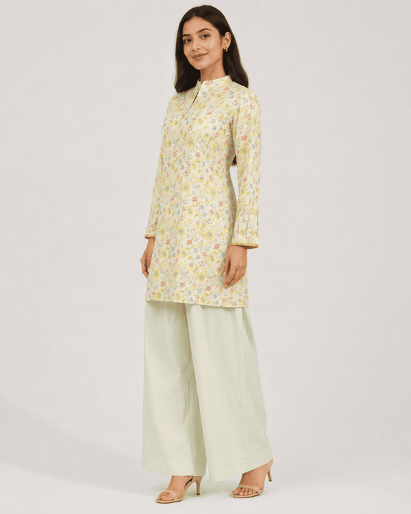 Pastel Meadow – Stitched Lawn 2 Piece Suit