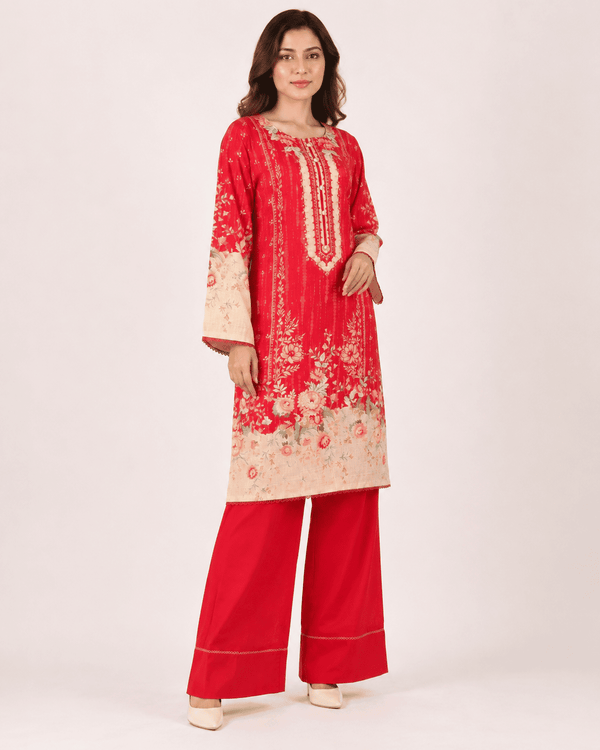 Ruby Bloom – Stitched Lawn 2 Piece Suit