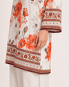 Terracotta Bloom – Stitched Lawn 3 Piece Suit