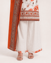 Terracotta Bloom – Stitched Lawn 3 Piece Suit