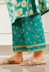 Sea Green Printed Lawn – Unstitched 3 Piece Suit