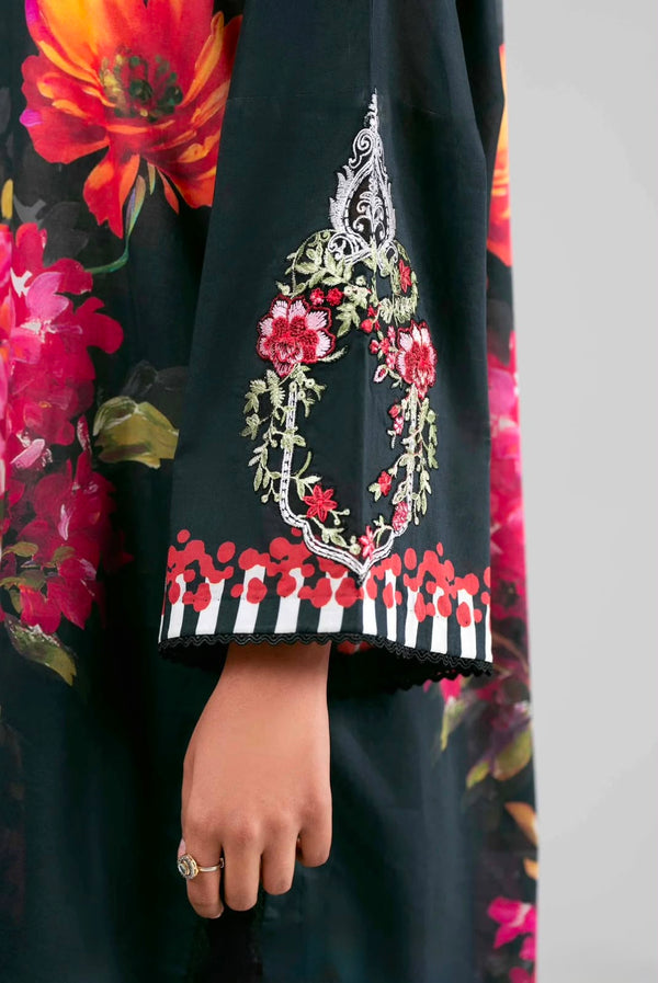 Floral Style – Unstitched Lawn 3 Piece Suit