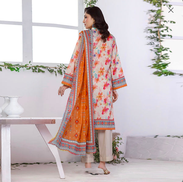 Salina by Regalia – Unstitched Digital Printed Lawn 3 Piece Suit