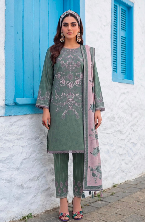 COCO Cords by Al Zohaib – Digital Printed Lawn 3-Piece Suit Unstitched
