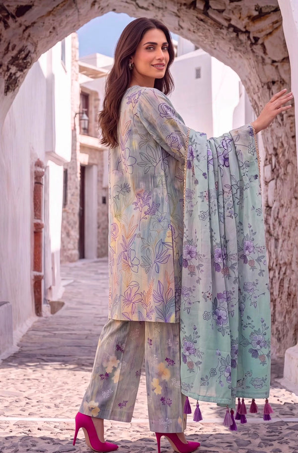 COCO Cords by Al Zohaib – Digital Printed Lawn 3-Piece Suit Unstitched