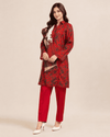 Velvet Rouge – Stitched Lawn 3 Piece Suit